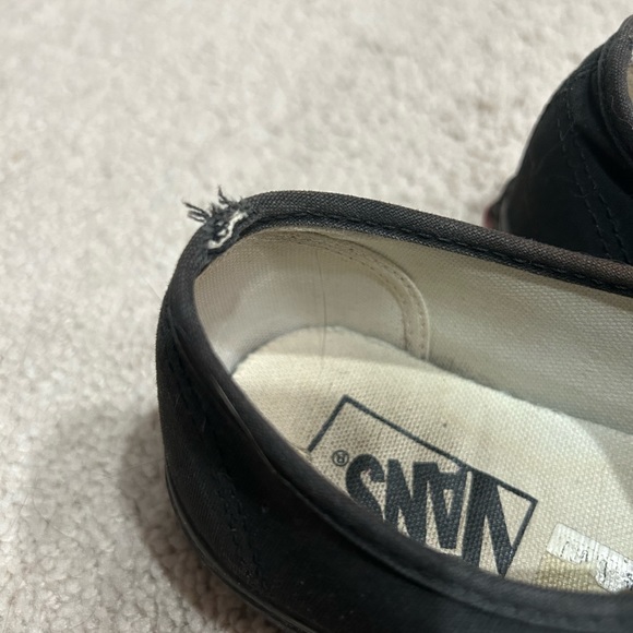 Black Vans - Picture 4 of 5